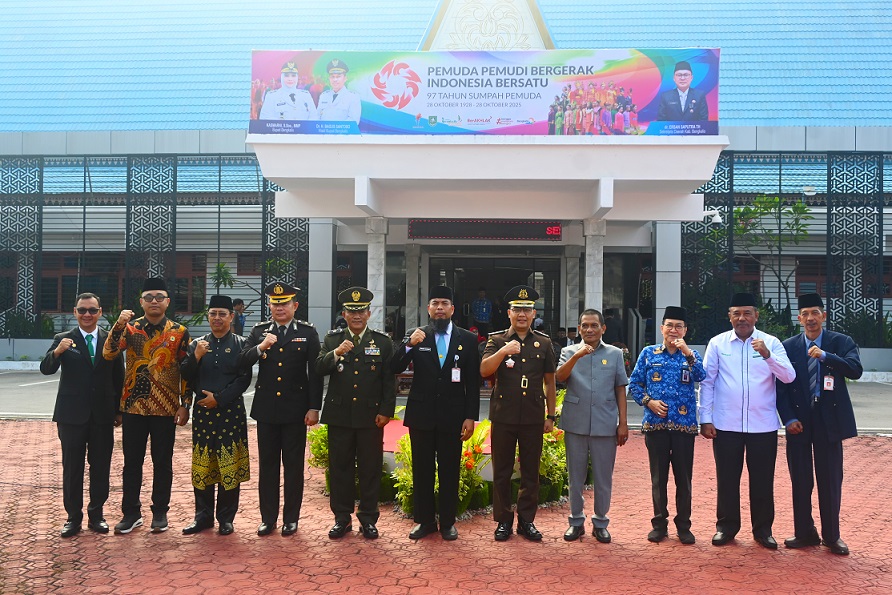 Pemkab Bengkalis Gelar Apel Sumpah Pemuda ke-97, Asisten I Ajak Generasi Muda Jadi Pelaku Perubahan