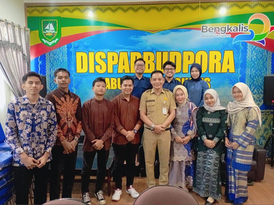 Disparbudpora Bengkalis Terima Kunjungan Audiensi dari Sanggar Ruang Karya