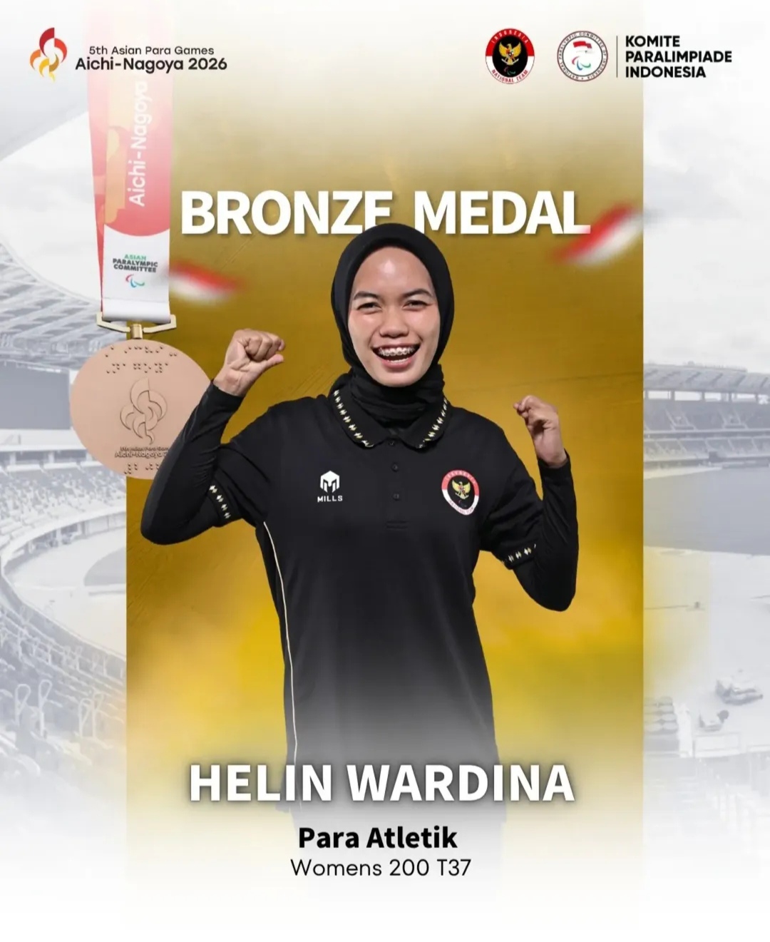 Putri Desa Pambang Harumkan Nama Indonesia, Hadi Prasetyo Sampaikan Selamat atas Prestasi Helin Wardina