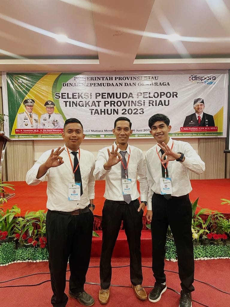 Tiga Pemuda Bengkalis Terpilih Sebagai Pemuda Pelopor Provinsi Riau