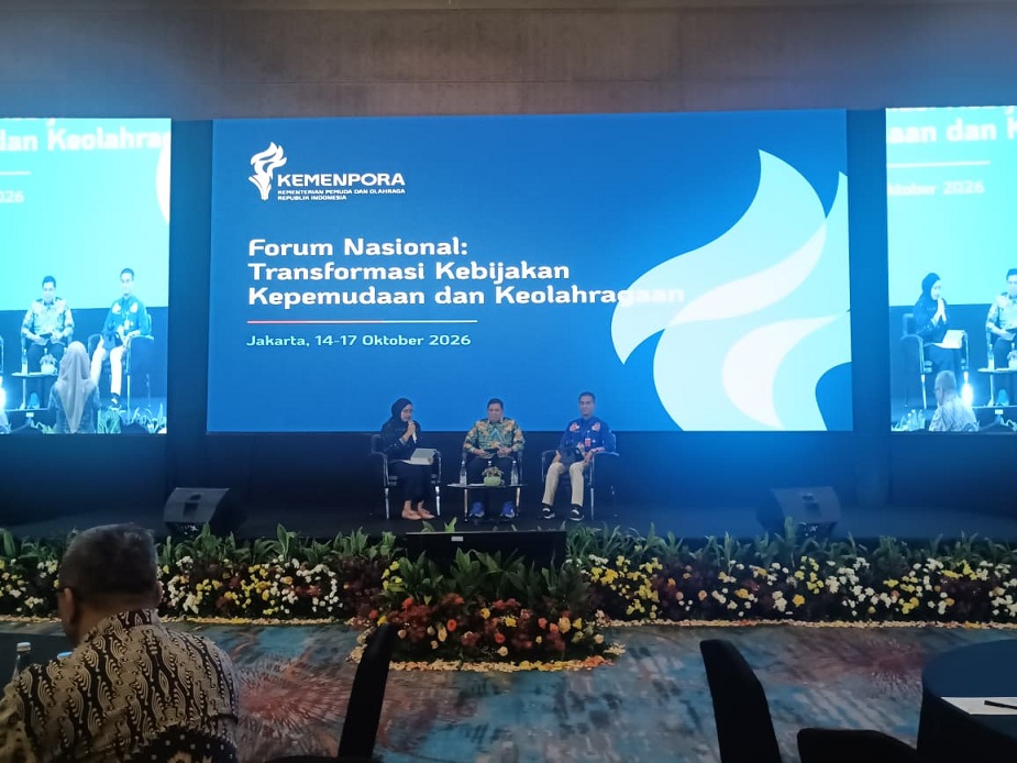 Kepala Disparbudpora Bengkalis Paparkan Implementasi DOD pada Forum Nasional Transformasi Kebijakan Kepemudaan dan Keolahragaan