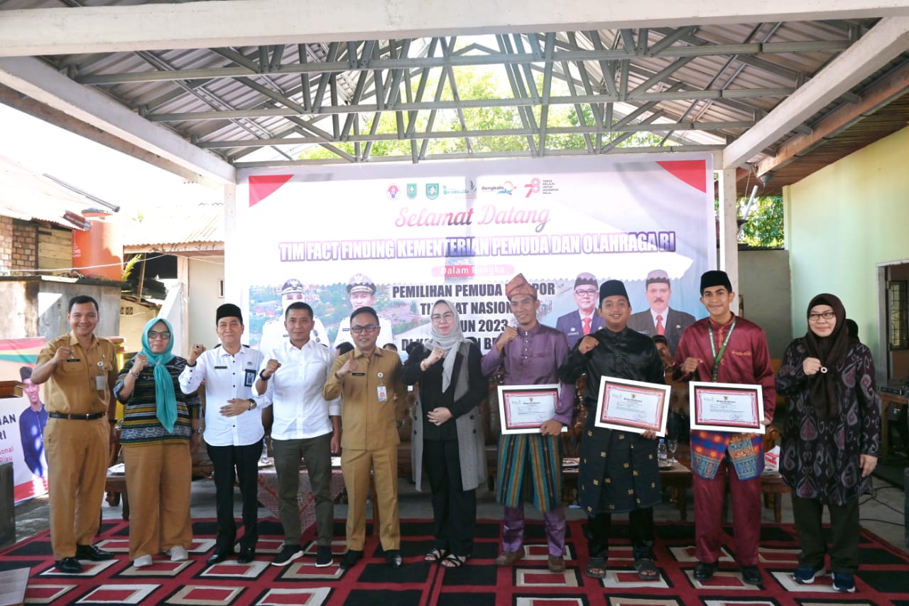 Sambut Tim Fact Finding Pemuda Pelopor, Bupati Bengkalis Do'akan Pemuda Pelopor Bengkalis Berhasil Terpilih Mewakili Riau di Tingkat Nasional