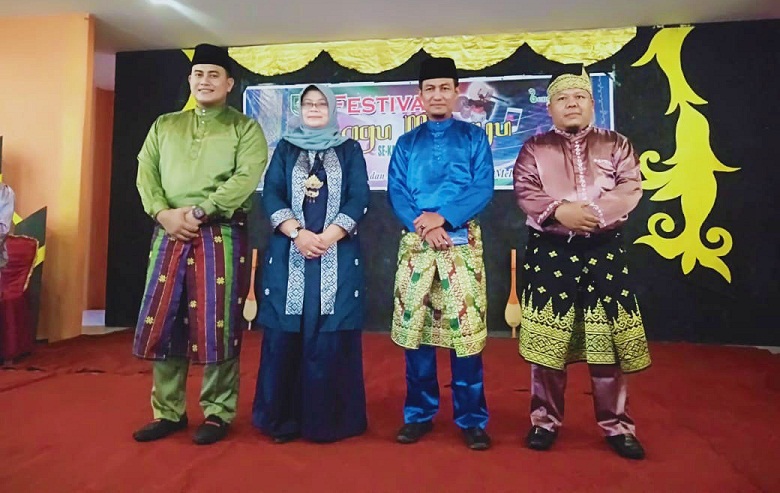 Wakili Kadisparbudpora, Kairani Buka Festival Lagu Melayu Se-Kabupaten Bengkalis