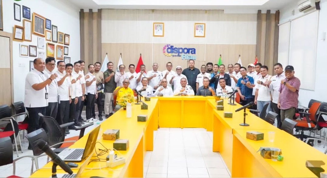 Sekretaris Disparbudpora Bengkalis Hadiri Rakor Tindak Lanjut Pelaksanaan Porprov Riau XI Tahun 2027