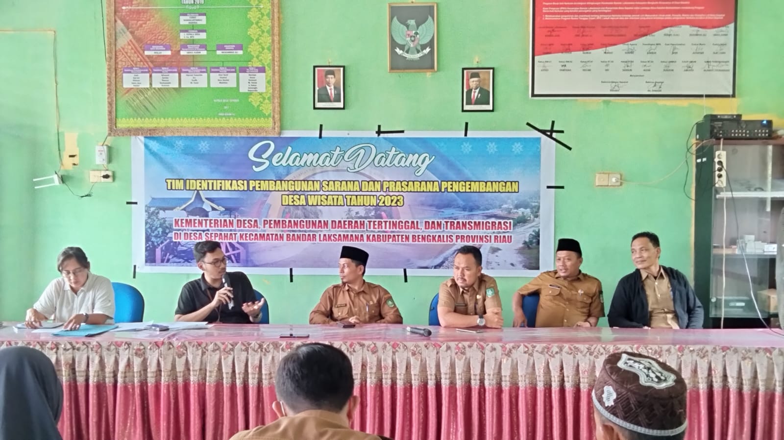 Tim Kemendes PDT RI Lakukan Identifikasi Pengembangan Sarana dan Prasarana Wisata di Desa Sepahat, Kecamatan Bandar Laksamana