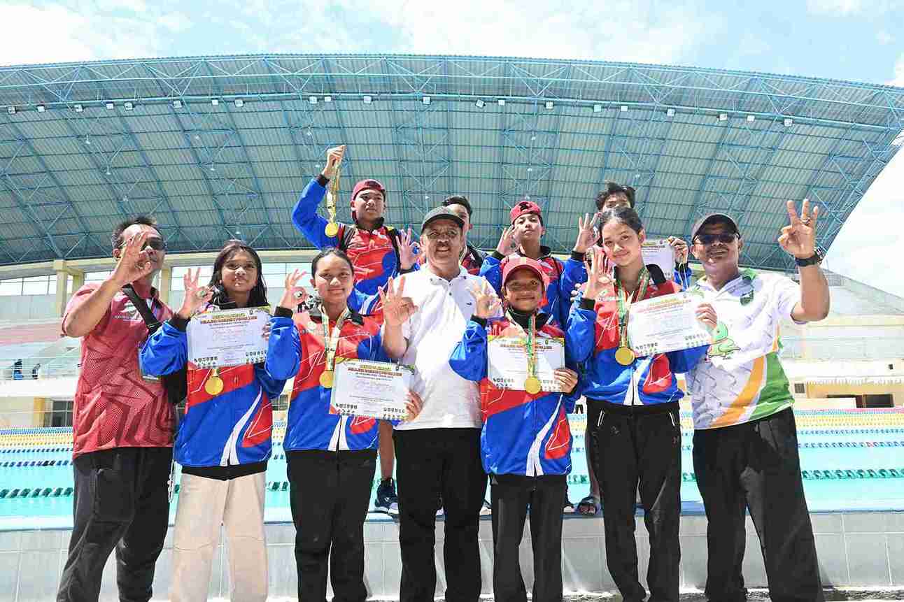 Atlet Cabor Renang Bengkalis Peroleh Kemenangan Di Hari Pertama POPDA Riau