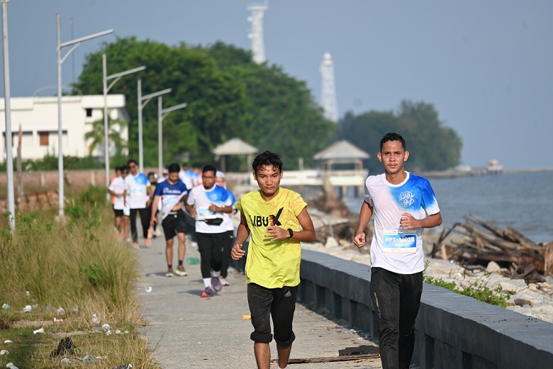 Sebanyak 130 Orang Mengikuti Run 10K di Festival Rupat