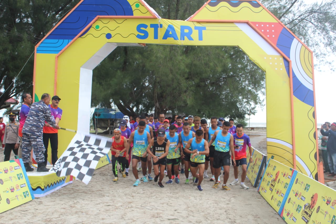 Sebanyak 186 Peserta Ikut Running 10K Festival Rupat Culture Paradise 