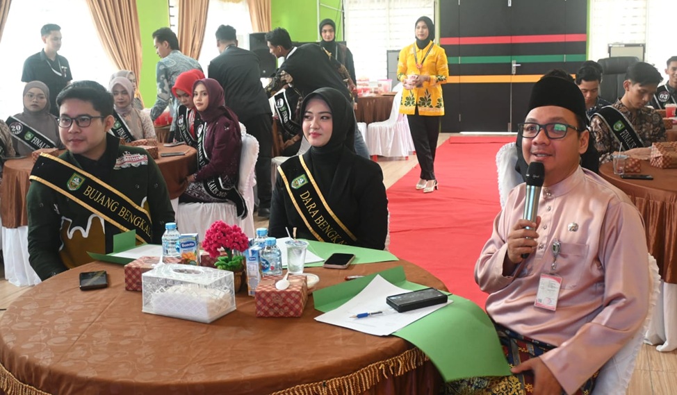 Sebanyak 20 Finalis Bujang dan Dara Bengkalis 2026 Ikuti Penilaian Presentasi Advokasi
