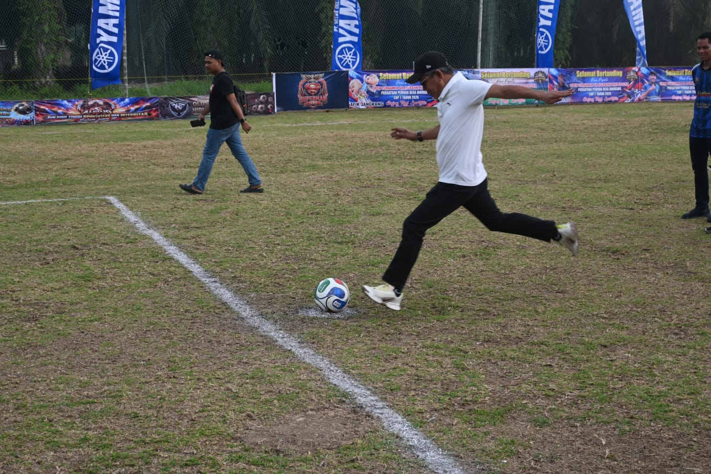Semarak Peringatan Hari Sumpah Pemuda ke-98, 20 Tim Ikuti Open Turnamen Mini Soccer Persatuan Pemuda Desa Jangkang CUP 1