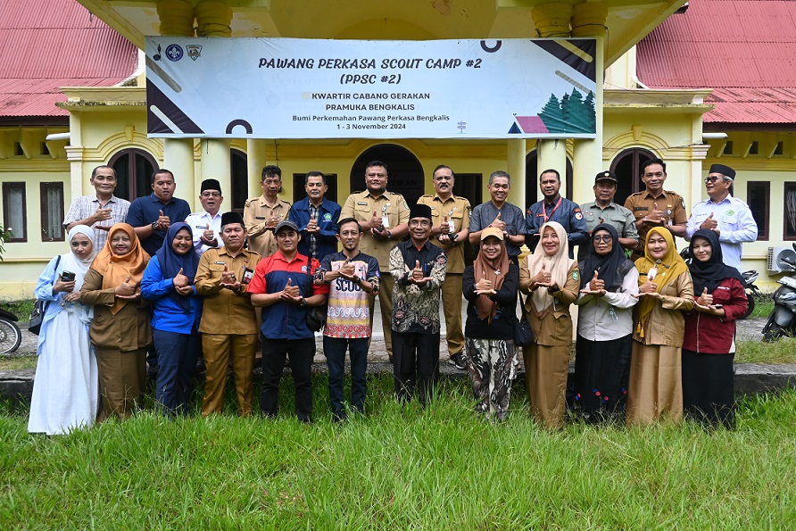 Edi Sakura Pimpin Rapat, Kwarcab Bengkalis Matangkan Pelantikan dan Jambore Nasional 2026