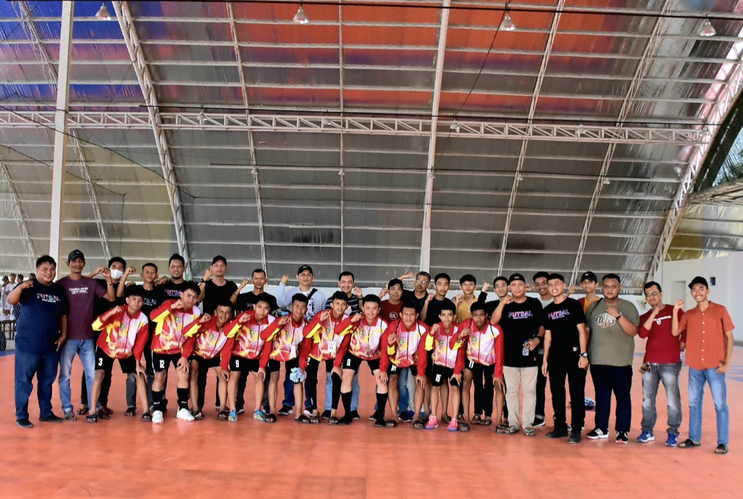 Kabupaten Bengkalis Ikuti Kejurda Futsal 2022