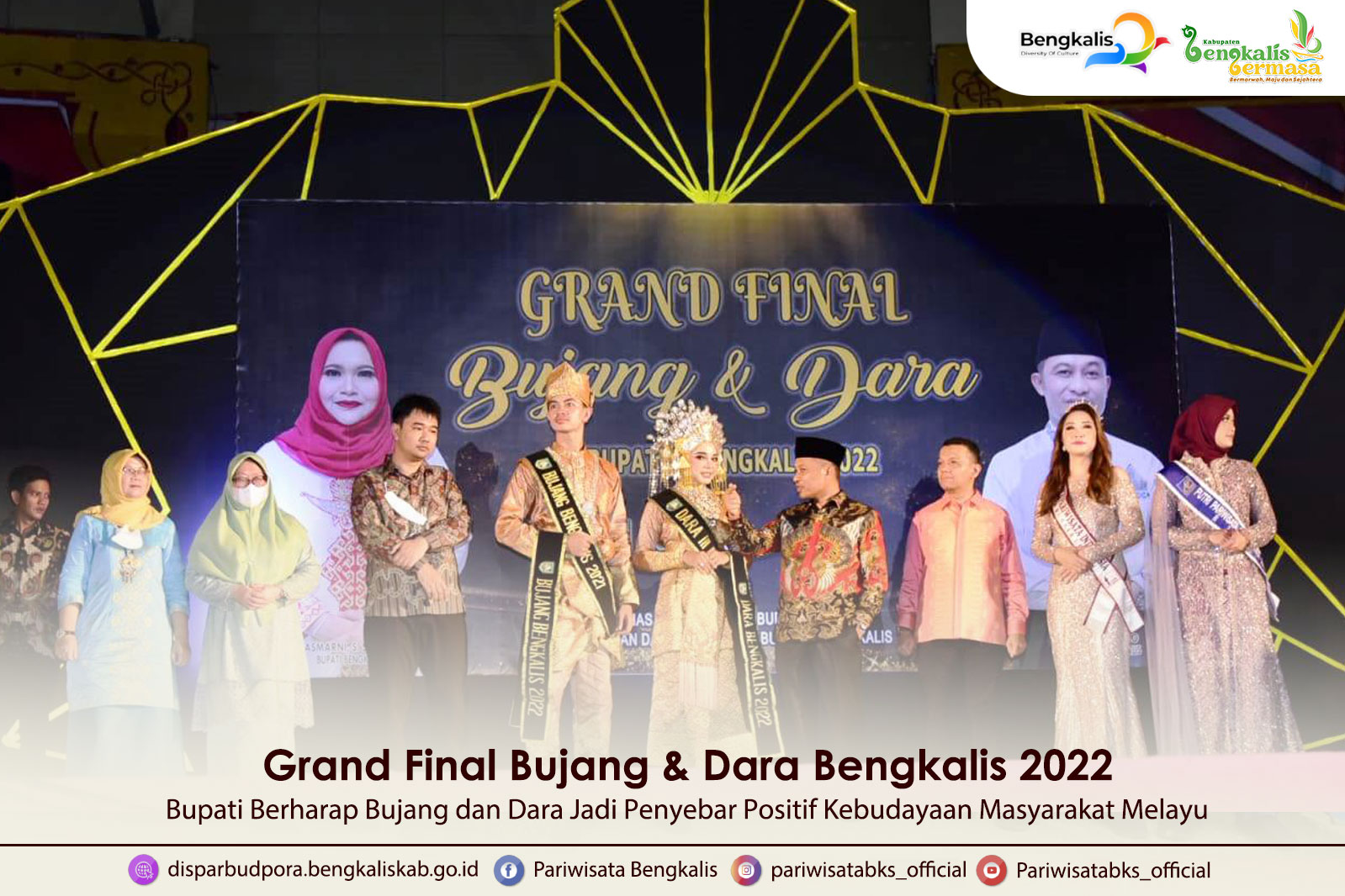 Grand Final Bujang dan Dara Kabupaten Bengkalis 2022