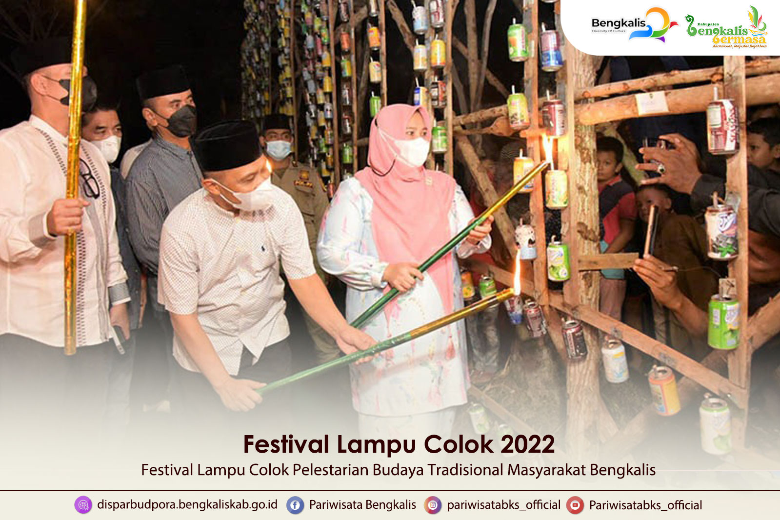 Festival Lampu Colok Pelestarian Budaya Tradisional Masyarakat Bengkalis